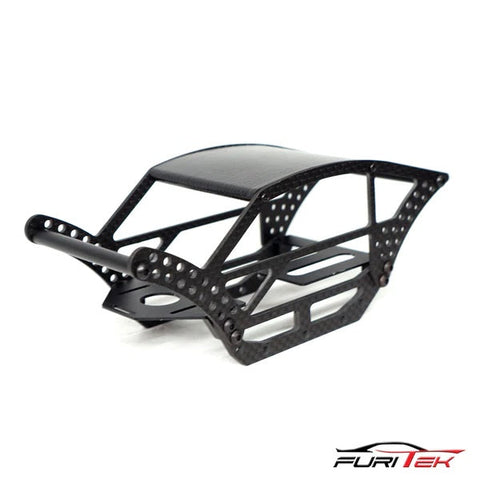 FURITEK BETTLE CARBON FIBER COMP CHASSIS FOR AXIAL UTB18