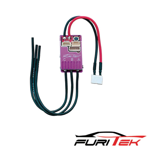 FURITEK Cyclos 2S Lipo 20A/40A Brushless Sensored Esc For Drift/Race (With Aluminum Purple Case)