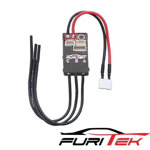 FURITEK Cyclos 2S Lipo 20A/40A Brushless Sensored Esc For Drift/Race (With Aluminum Black Case)