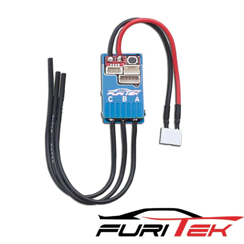 FURITEK Cyclos 2S Lipo 20A/40A Brushless Sensored Esc For Drift/Race (With Aluminum Blue Case)