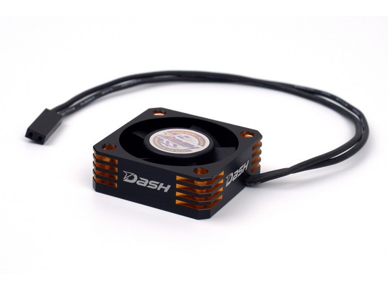 Dash Ultra High Speed Motor Cooling Fan 30x30x10mm (Alu) Black Golden