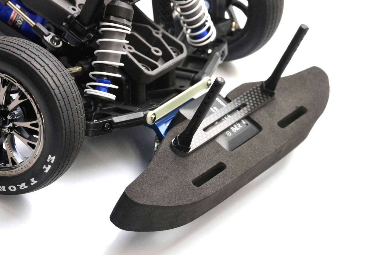 DRAG SLASH FRONT BUMPER SET, alloy, cf and foam with GNSS slot