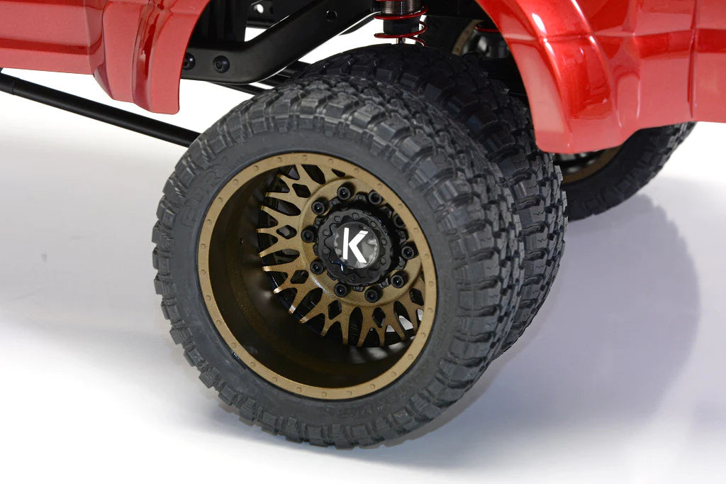 8982 FORD F-450 SD KG1 Wheel Edition 1/10 4WD RTR (RED Candy Apple) Custom Truck DL-Series