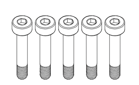 Goosky RS4 Screw Set M2.5x15mm-L4