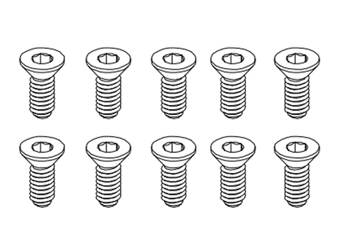 Goosky RS4 Screw Set M2x4mm