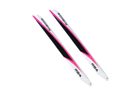 Goosky RS4 Carbon Fiber 390mm Main Blades - Pink