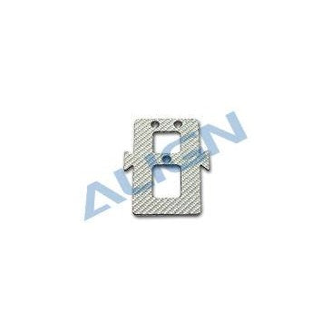 Align 450 CF Battery Mounting Plate (SILVER)