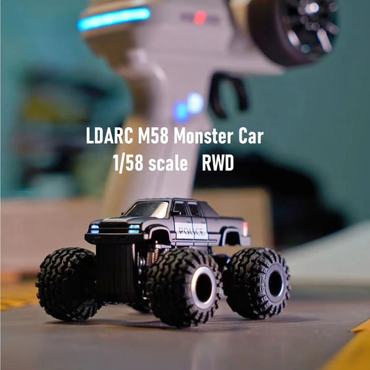 LDARC M58  1/58  RWD RC mini Monster  racing Car RTR/BNR
