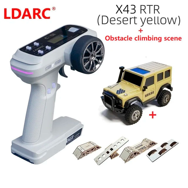 LDARC X43 RTR/BNR 1/43 Crawler turbo RC car 4WD