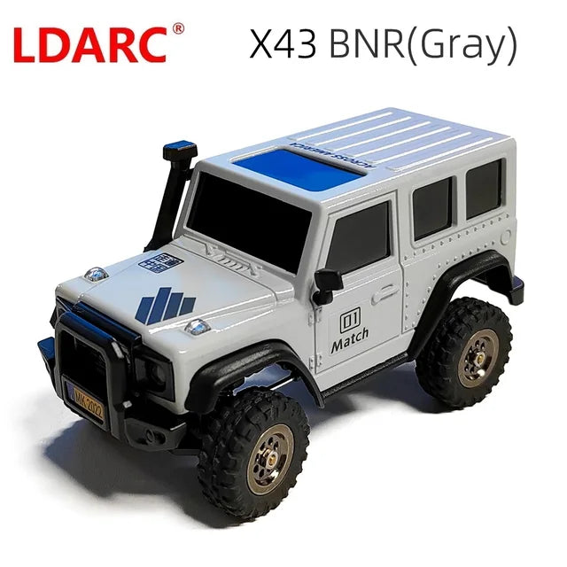 LDARC X43 RTR/BNR 1/43 Crawler turbo RC car 4WD