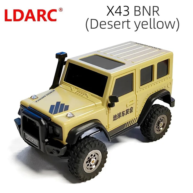 LDARC X43 RTR/BNR 1/43 Crawler turbo RC car 4WD