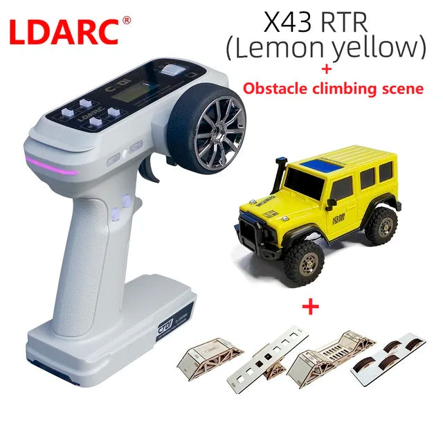 LDARC X43 RTR/BNR 1/43 Crawler turbo RC car 4WD