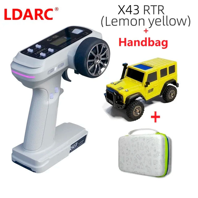 LDARC X43 RTR/BNR 1/43 Crawler turbo RC car 4WD