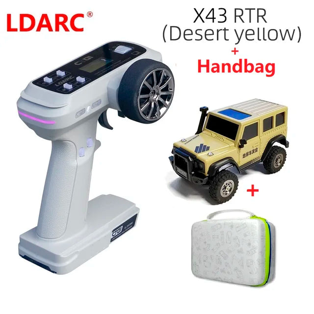 LDARC X43 RTR/BNR 1/43 Crawler turbo RC car 4WD