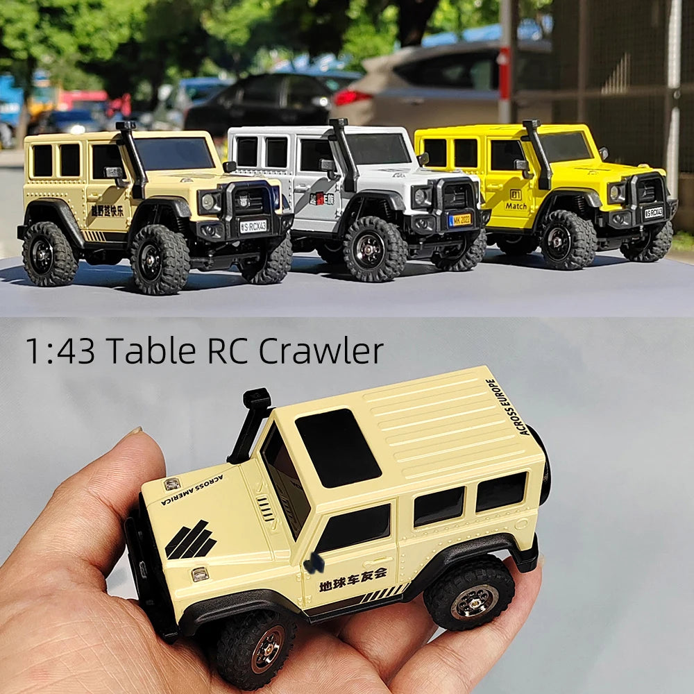 LDARC X43 RTR/BNR 1/43 Crawler turbo RC car 4WD