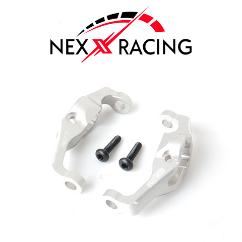 Nexx Racing Alu 7075 C-Hub Carrier For FMS Max Smasher & Power Wagon 1/24 (Silver)