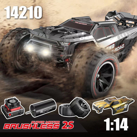 MJX Hyper Go 14210 RC Car 2S Professional Brushless Remote Contro Racing Off-Road Drifting High-Speed Truck