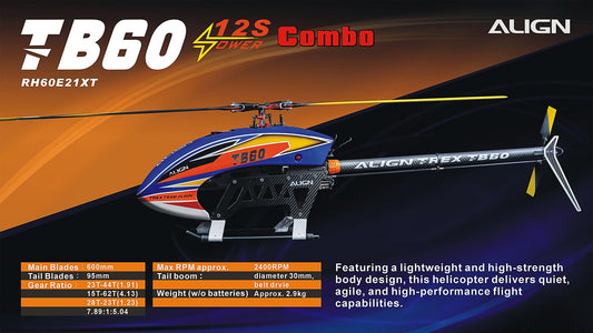 Align TB60 Helicopter Combo (12S)