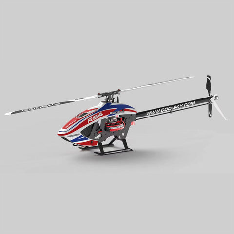 Goosky Legend RS4 Venom Helicopter Kit with Motor - White (Unassembled)