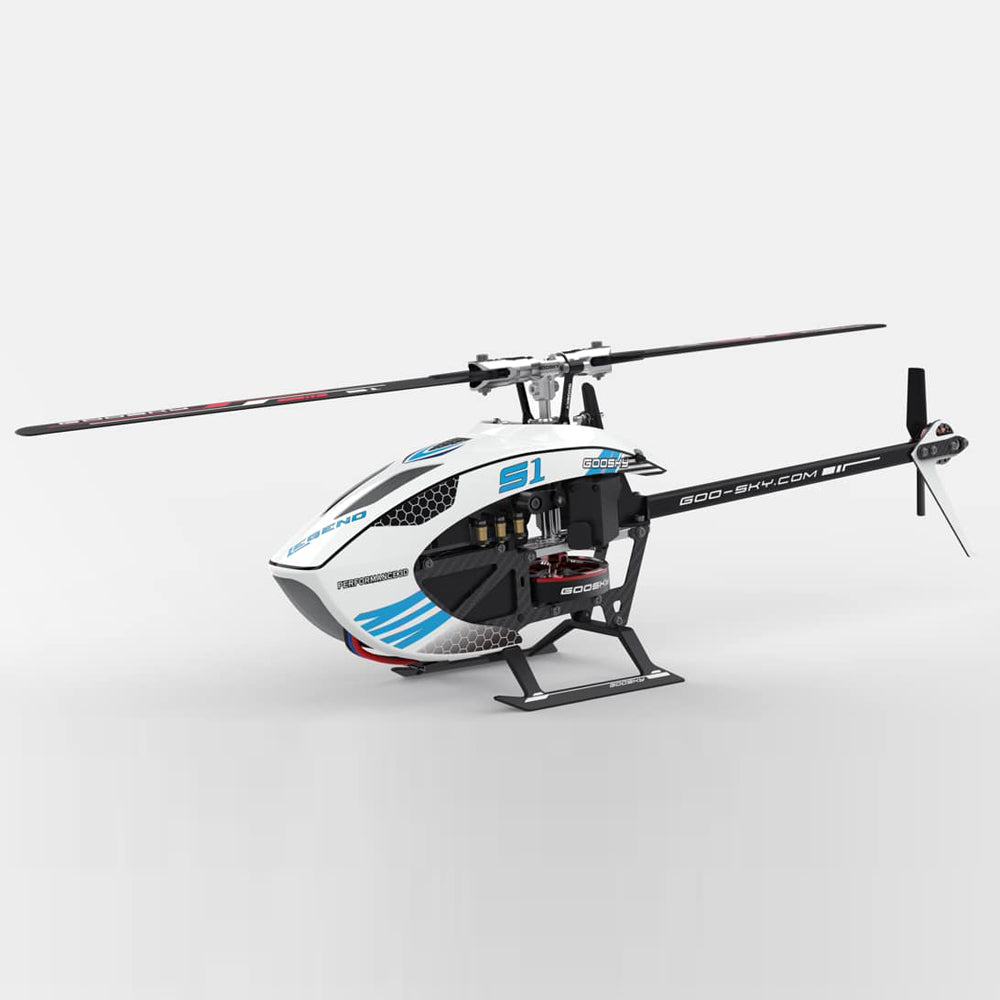 Goosky Legend S1 Helicopter (BNF) - White