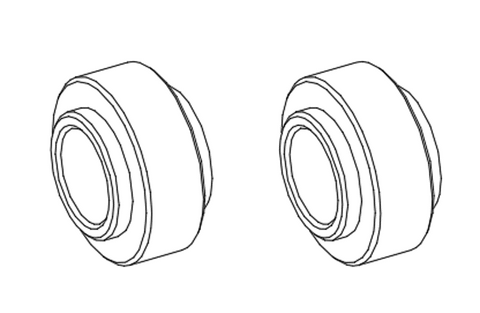 Goosky RS4 Damper Sleeves