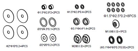 Goosky S2 Gasket Set