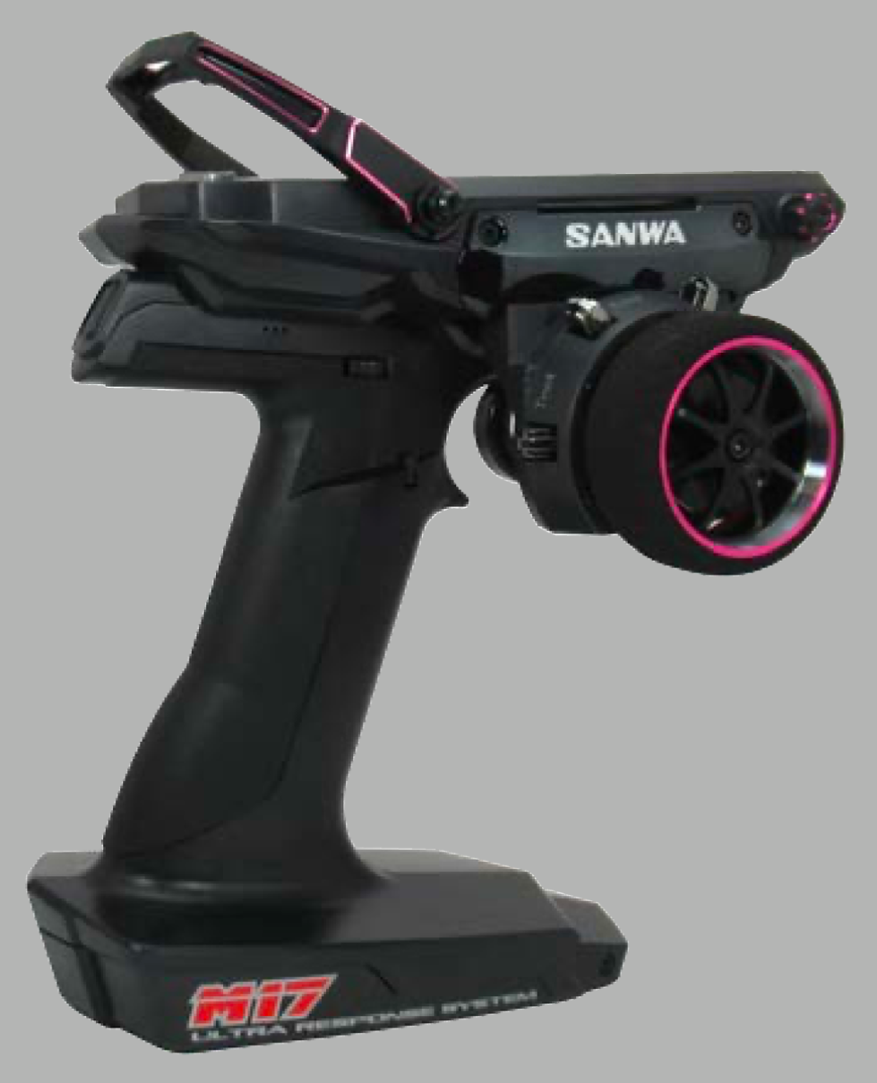 Sanwa M17 Limited Pink Radio w/ RX-493i receiver