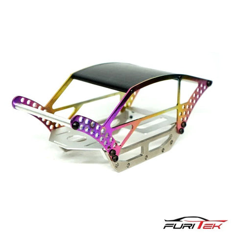 FURITEK BETTLE TITANIUM (RAINBOW) COMP CHASSIS FOR AXIAL UTB18