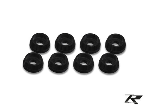 Tron 5.8/7.0/Nitron Black Anodized 3mm Washer (8pcs)