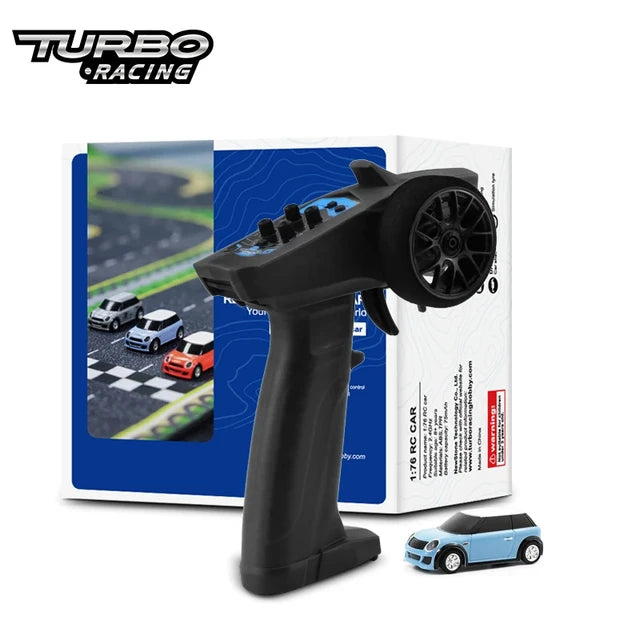 Turbo Racing 1:76 MINI 2.4GHz RC Electric Remote Control Model Car Mini Cooper