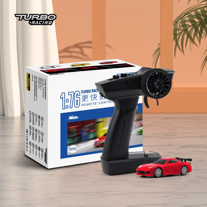 tabletop rc drift car from Turbo Racing 1/76 Scale C71