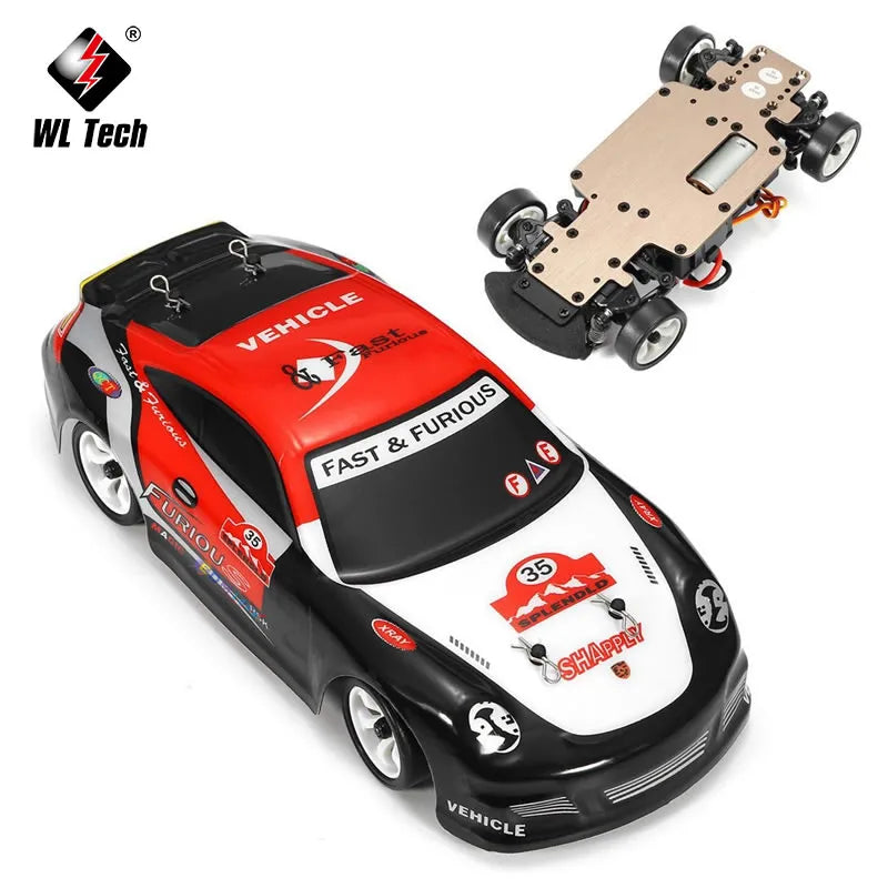 WLtoys K969 1:28 4WD 2.4G Mini RC Racing Car High Speed