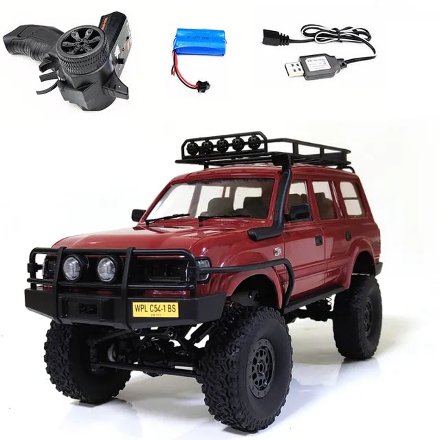 WPL C54-1 RC CAR C54 CAR LC80 Crawler Simulate Full Scale