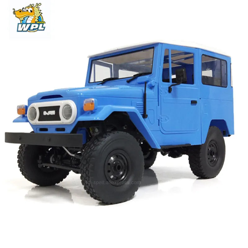 WPL RC Car C34 RTR 1/16 Toyota FJ40 4WD Climbing Off-road Truck