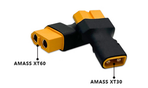 XT30 Male to XT60 Female adapter for Goosky