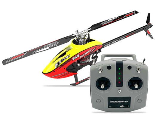 Goosky Legend S2 Helicopter (RTF) - Red/Yellow (MODE 2)