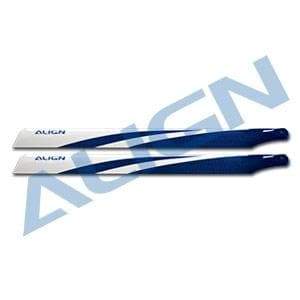 Align 325mm Carbon Fiber Blades-Blue