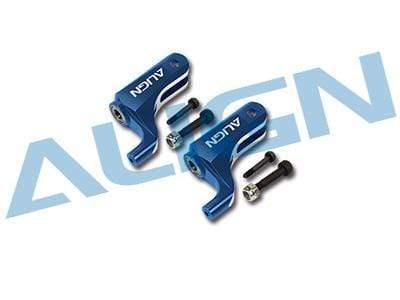 Align 450DFC Main Rotor Holder Set/Blue H45164QN