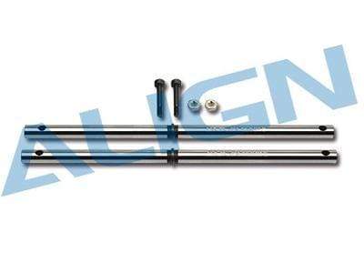 Align 450DFC Main Shaft - For DFC Rotor System Only (5x111mm Shafts / M2x12mm Socket Collar Screws / M2 Nuts)