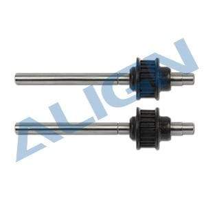 Align 500X Tail Belt Feathering Shaft