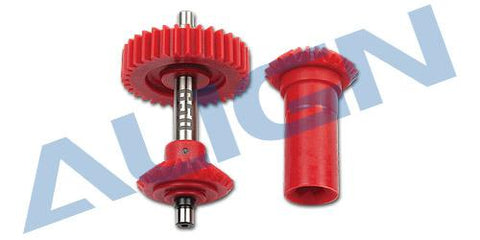 Align 650X M0.8 Torque Tube Front Drive Gear Set/34T