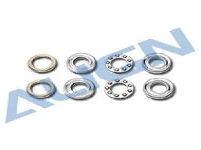 Align F8-14M Thrust Bearing (4x8x3.3mm Thrust Bearings / 4x6.5x0.4mm Washers Included)