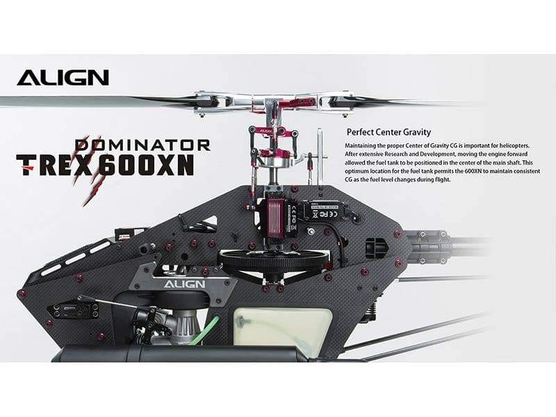 Align T-REX 600XN Nitro Helicopter Dominator Super Combo RH60N06XT