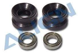 Align Torque Tube Bearing Holder Set - Trex 550 / Trex 600 / Trex 700 Series (14x20.7x13mm Bearing Holders / 8x14x4mm Bearings)