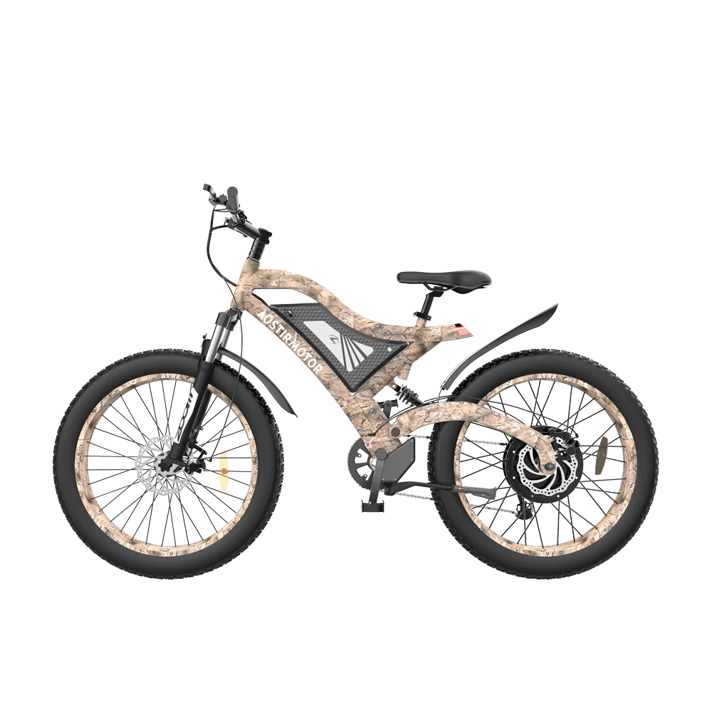 Snakeskin Grain Mountain EBike S18-1500W