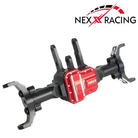 Nexx Racing CNC Alu Front Axle Housing For TRX-4M ( Included Bearing )-Black