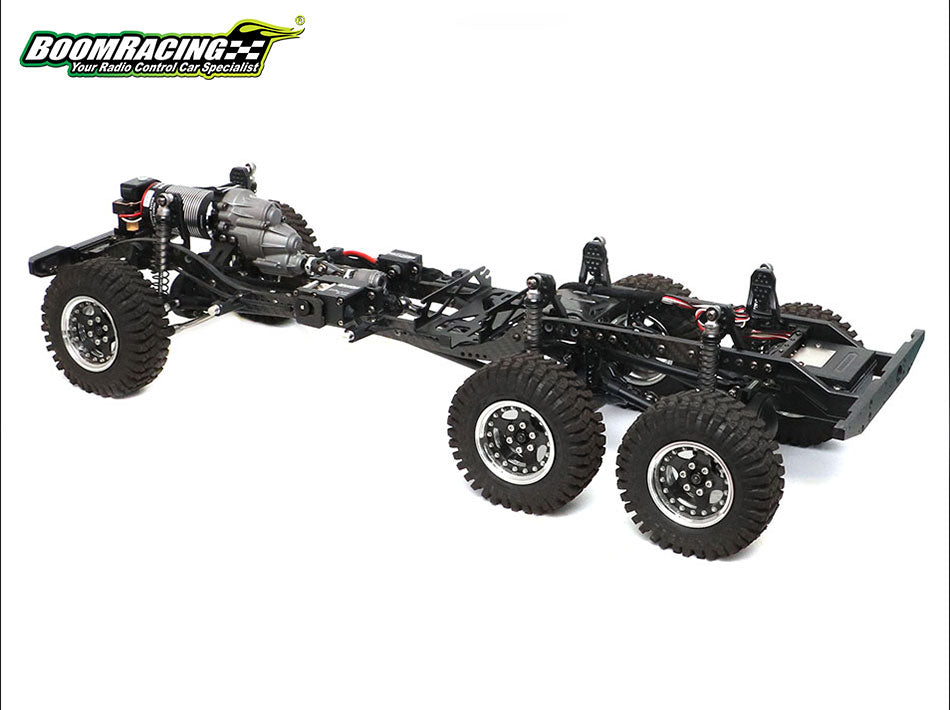 Boom Racing 1/10 BRX02 6x6 With D110 6x6 Pickup Hard Body for BRX02