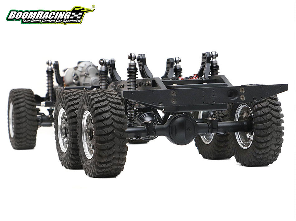 Boom Racing 1/10 BRX02 6x6 With D110 6x6 Pickup Hard Body for BRX02