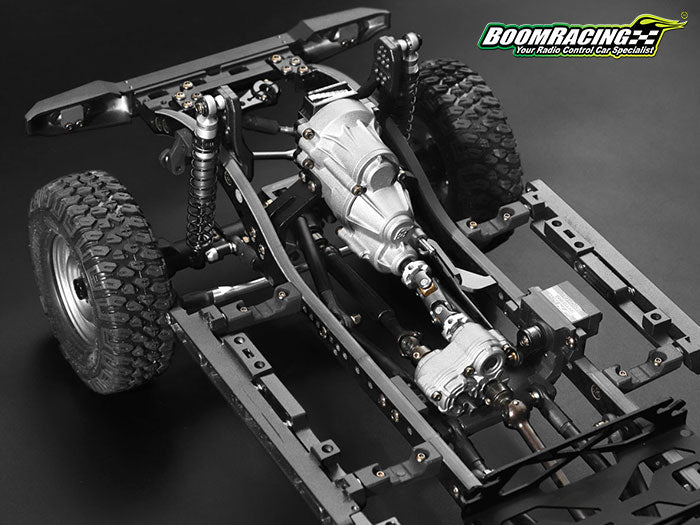 Boom Racing 1/10 BRX02 6x6 With D110 6x6 Pickup Hard Body for BRX02