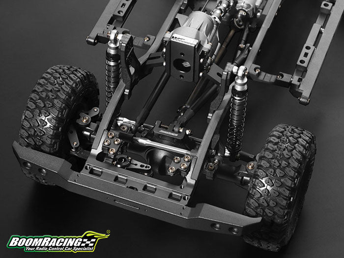 Boom Racing 1/10 BRX02 6x6 With D110 6x6 Pickup Hard Body for BRX02